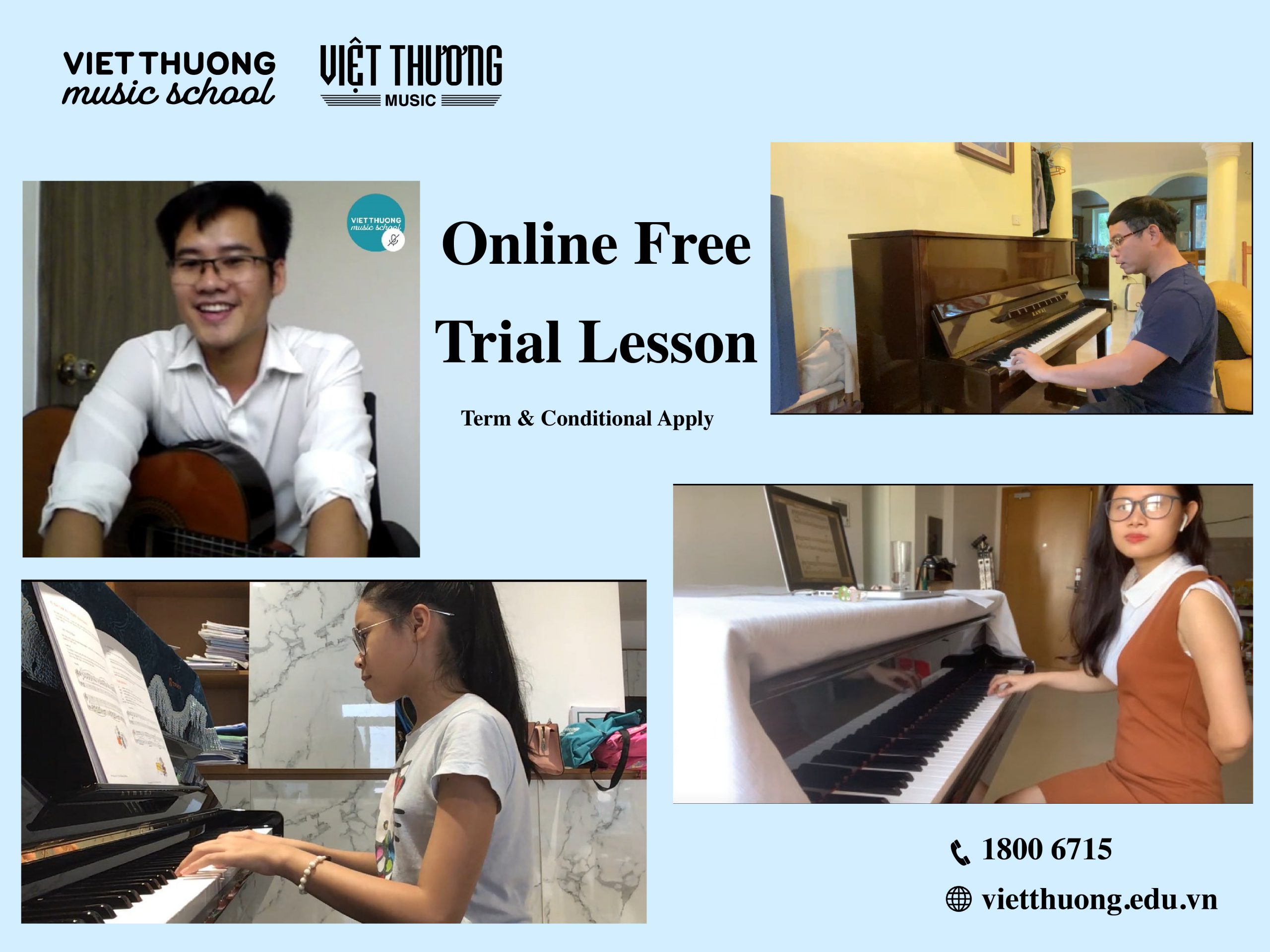 học guitar online tại Việt Thương